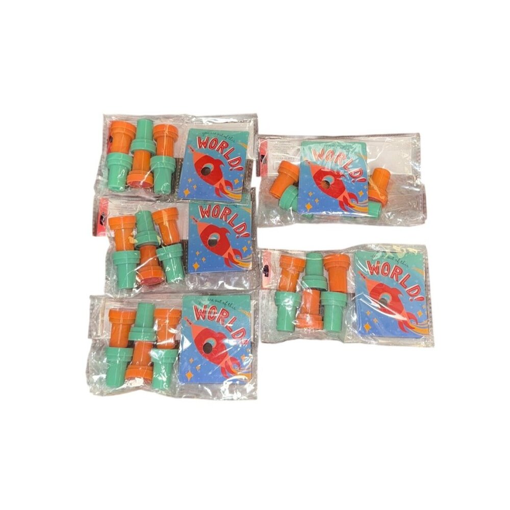 Set Of 6 Space-Themed "Out Of This World" Party Favor Bags